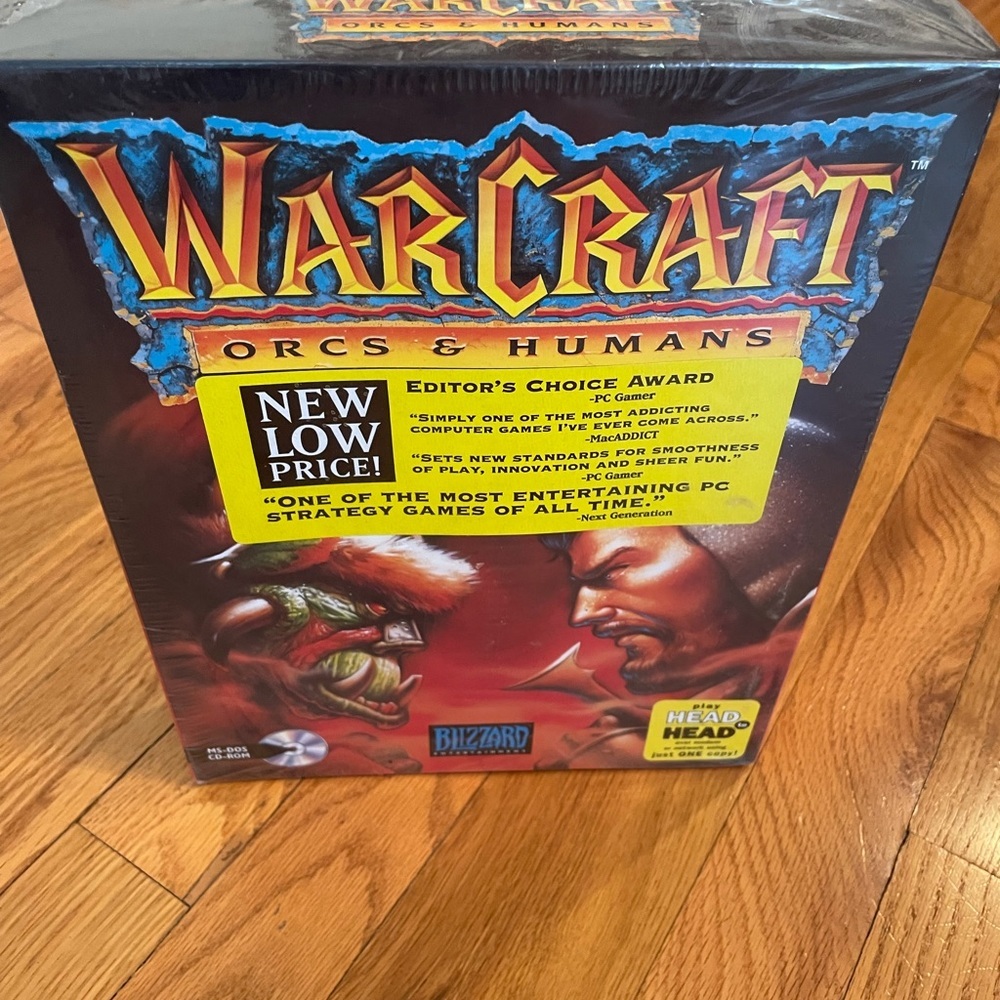New WarCraft Orcs and Humans Computer Game